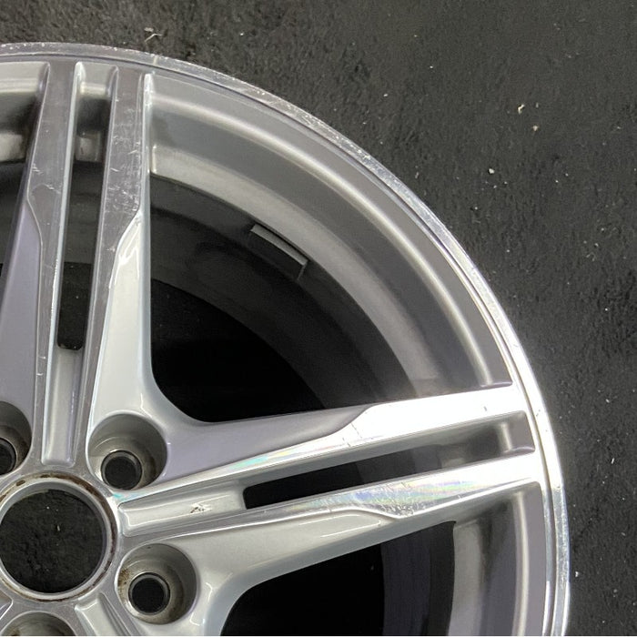 19" CORVETTE 23-24 frt 19x8.5 10 single spoke sterling silver opt Q9Y Original - Close-Up Detail