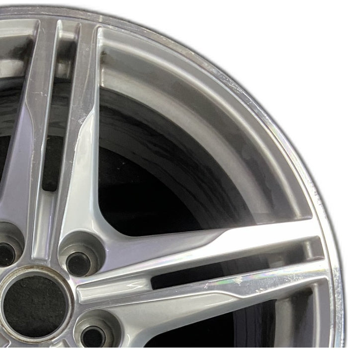 19" CORVETTE 23-24 frt 19x8.5 10 single spoke sterling silver opt Q9Y Original - Side Profile