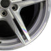 19" CORVETTE 23-24 frt 19x8.5 10 single spoke sterling silver opt Q9Y Original - Close-Up Detail