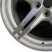 19" CORVETTE 23-24 frt 19x8.5 10 single spoke sterling silver opt Q9Y Original - Back View