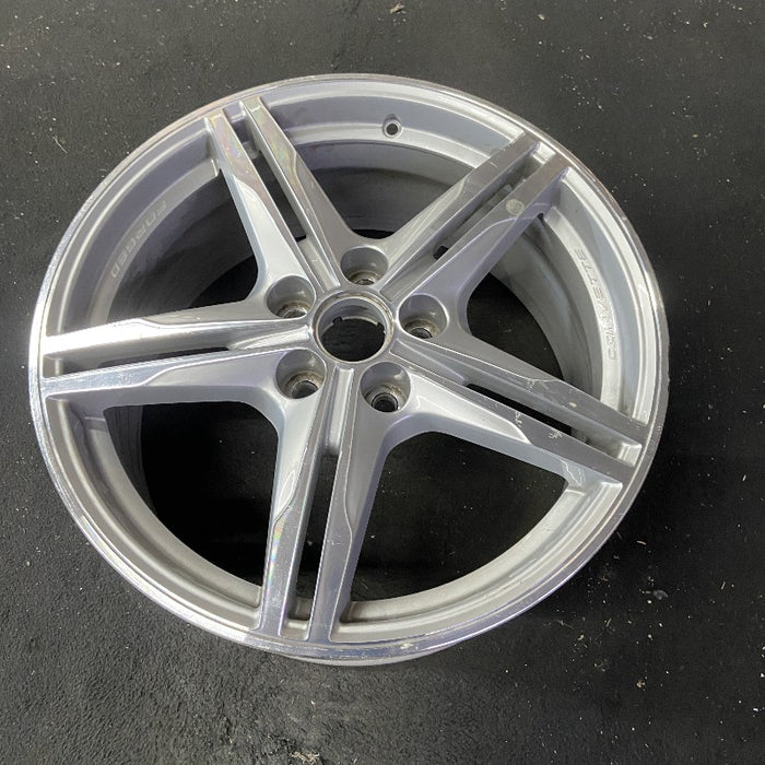19" CORVETTE 23-24 frt 19x8.5 10 single spoke sterling silver opt Q9Y Original - View 8