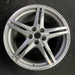 20" CORVETTE 23-24 rear 20x11 10 single spoke sterling silver opt Q9Y Original - Front View