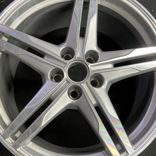 20" CORVETTE 23-24 rear 20x11 10 single spoke sterling silver opt Q9Y Original - Angle View