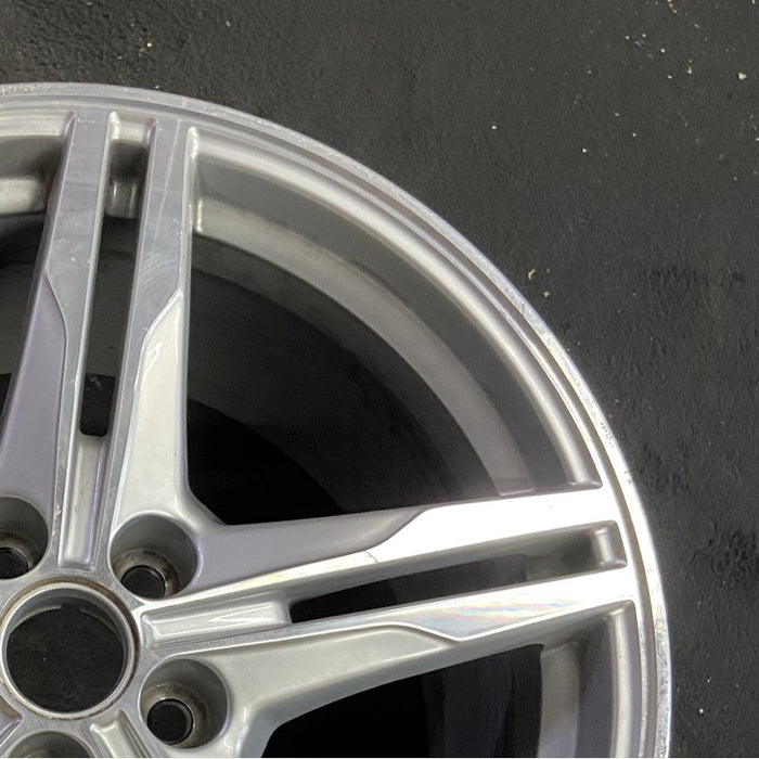 20" CORVETTE 23-24 rear 20x11 10 single spoke sterling silver opt Q9Y Original - Close-Up Detail