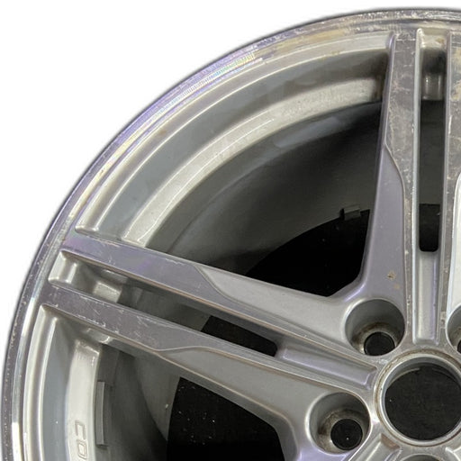 20" CORVETTE 23-24 rear 20x11 10 single spoke sterling silver opt Q9Y Original - Angle View