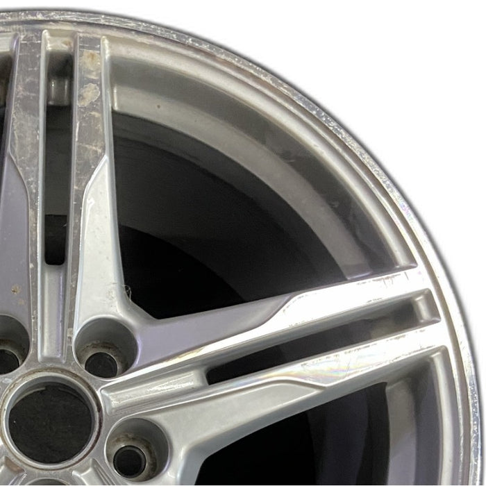 20" CORVETTE 23-24 rear 20x11 10 single spoke sterling silver opt Q9Y Original - Side Profile