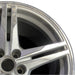 20" CORVETTE 23-24 rear 20x11 10 single spoke sterling silver opt Q9Y Original - Side Profile