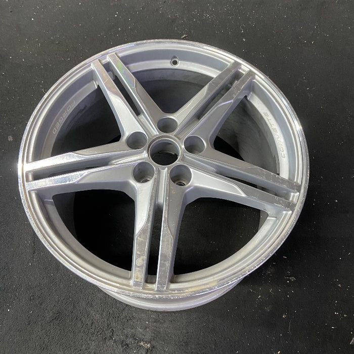 20" CORVETTE 23-24 rear 20x11 10 single spoke sterling silver opt Q9Y Original - View 8
