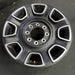 20" FORD F250SD PICKUP 23-25 20x8, , solid spoke, black, slotted spoke Original - Side Profile