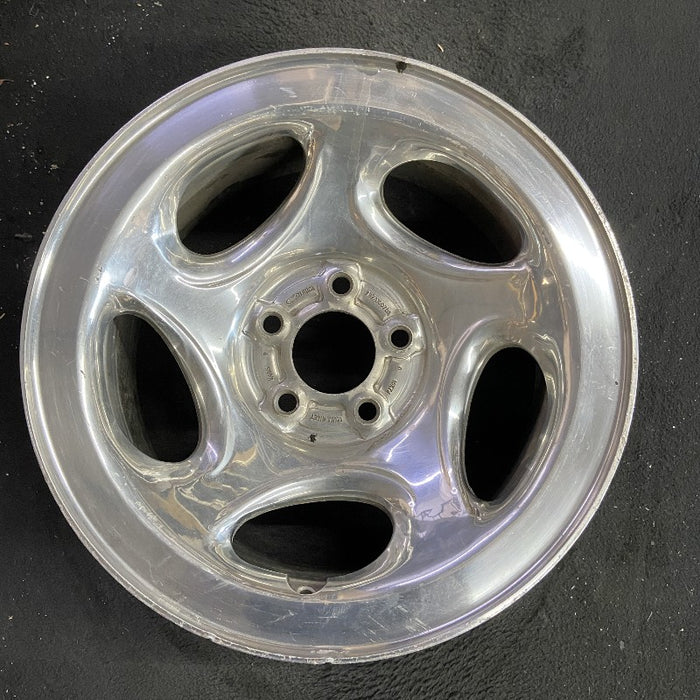 16" EXPLORER 98 16x7 aluminum 5 spoke ID F87A-HA polished face Original OEM Wheel Rim