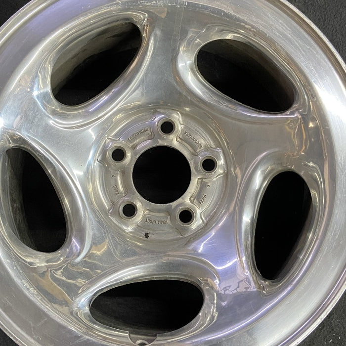 16" EXPLORER 98 16x7 aluminum 5 spoke ID F87A-HA polished face Original OEM Wheel Rim