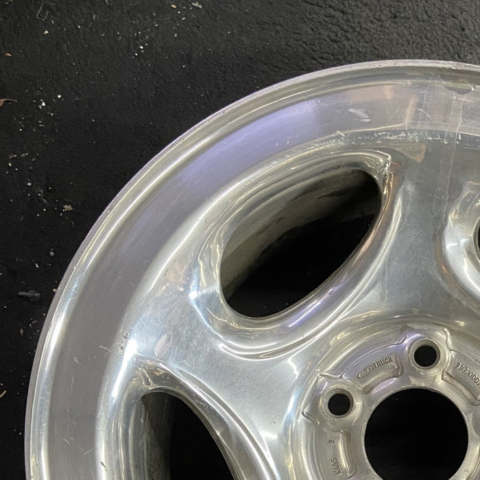 16" EXPLORER 98 16x7 aluminum 5 spoke ID F87A-HA polished face Original OEM Wheel Rim