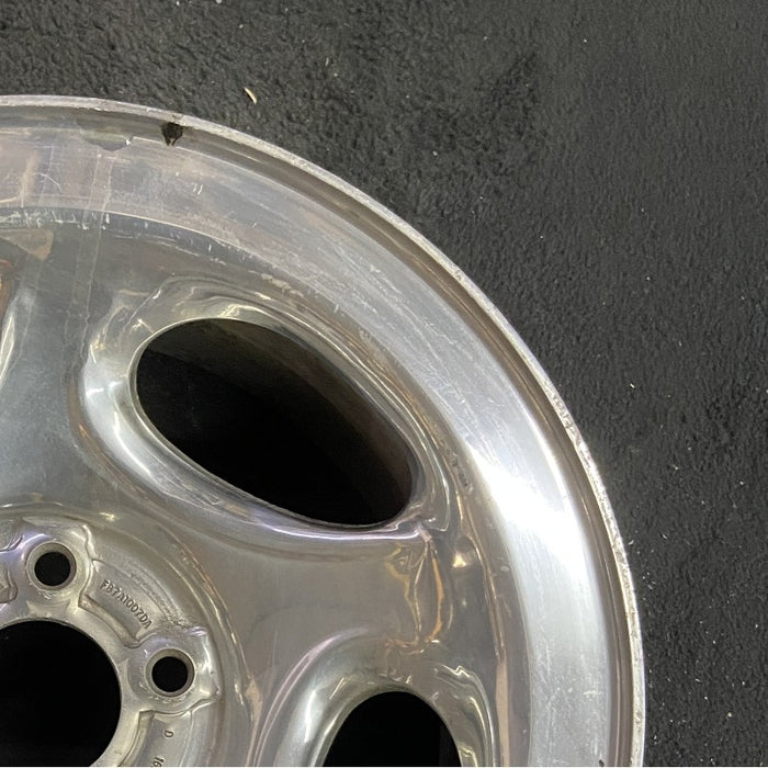 16" EXPLORER 98 16x7 aluminum 5 spoke ID F87A-HA polished face Original OEM Wheel Rim