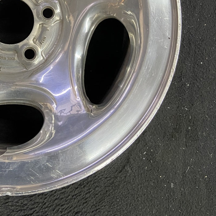 16" EXPLORER 98 16x7 aluminum 5 spoke ID F87A-HA polished face Original OEM Wheel Rim