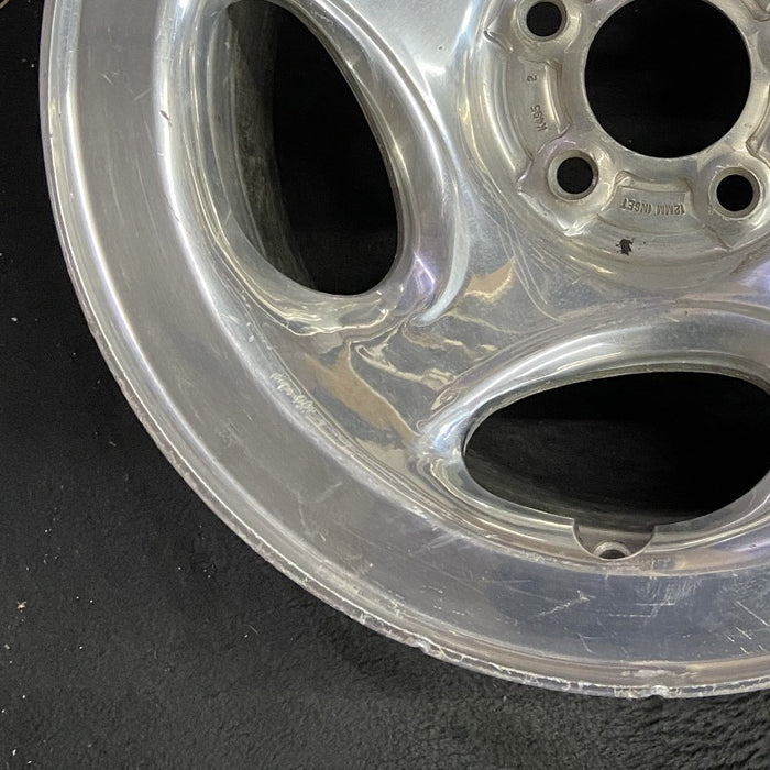 16" EXPLORER 98 16x7 aluminum 5 spoke ID F87A-HA polished face Original OEM Wheel Rim