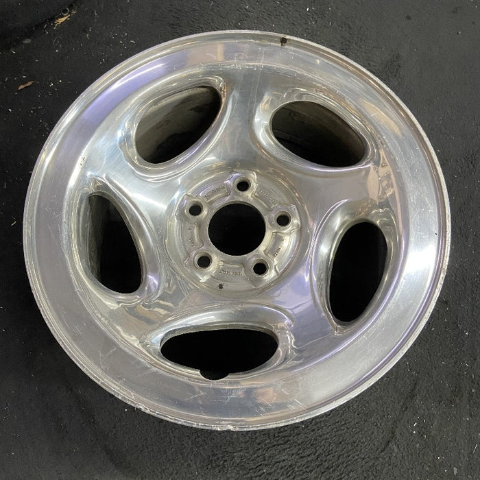 16" EXPLORER 98 16x7 aluminum 5 spoke ID F87A-HA polished face Original OEM Wheel Rim