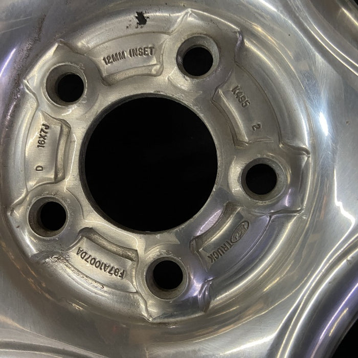 16" EXPLORER 98 16x7 aluminum 5 spoke ID F87A-HA polished face Original OEM Wheel Rim