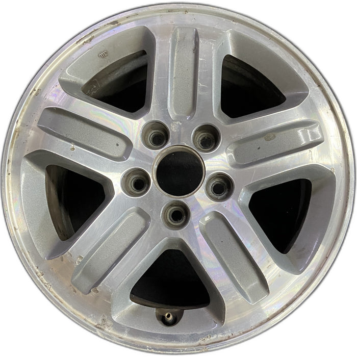 16" PILOT 03-04 16x6.5, alloy, 5 spoke, machined finish Original OEM Wheel Rim