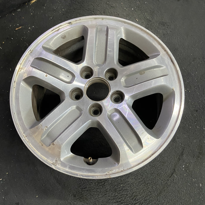 16" PILOT 03-04 16x6.5, alloy, 5 spoke, machined finish Original OEM Wheel Rim