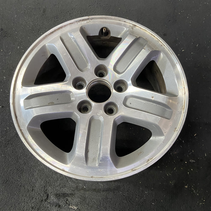 16" PILOT 03-04 16x6.5, alloy, 5 spoke, machined finish Original OEM Wheel Rim