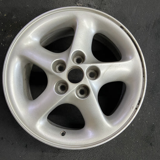 16" PROBE 93-94 16x7, straight spokes, L. Original OEM Wheel Rim - Angle View