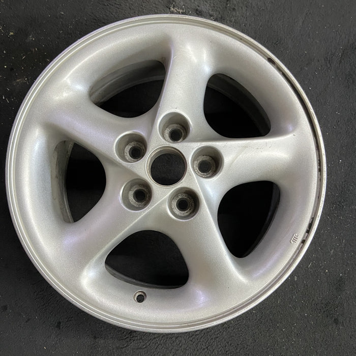 16" PROBE 93-94 16x7, straight spokes, L. Original OEM Wheel Rim - Angle View