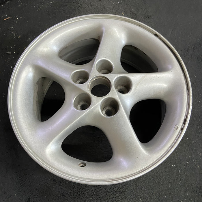 16" PROBE 93-94 16x7, straight spokes, L. Original OEM Wheel Rim - Side Profile