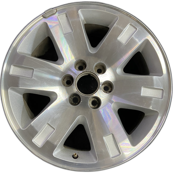 20" SIERRA 1500 PICKUP 07 , 20x8.5, 6 spoke, machined finish Original OEM Wheel - Front View