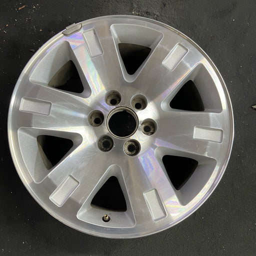 20" SIERRA 1500 PICKUP 07 , 20x8.5, 6 spoke, machined finish Original OEM Wheel - Angle View