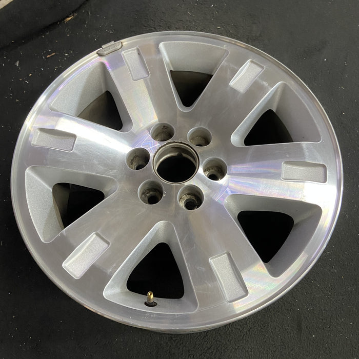 20" SIERRA 1500 PICKUP 07 , 20x8.5, 6 spoke, machined finish Original OEM Wheel - Side Profile