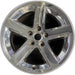 20" DODGE 1500 PICKUP 09-10 20x9 , 5 spoke Original OEM Wheel Rim - Front View