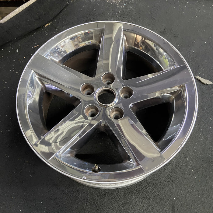 20" DODGE 1500 PICKUP 09-10 20x9 , 5 spoke Original OEM Wheel Rim - Side Profile