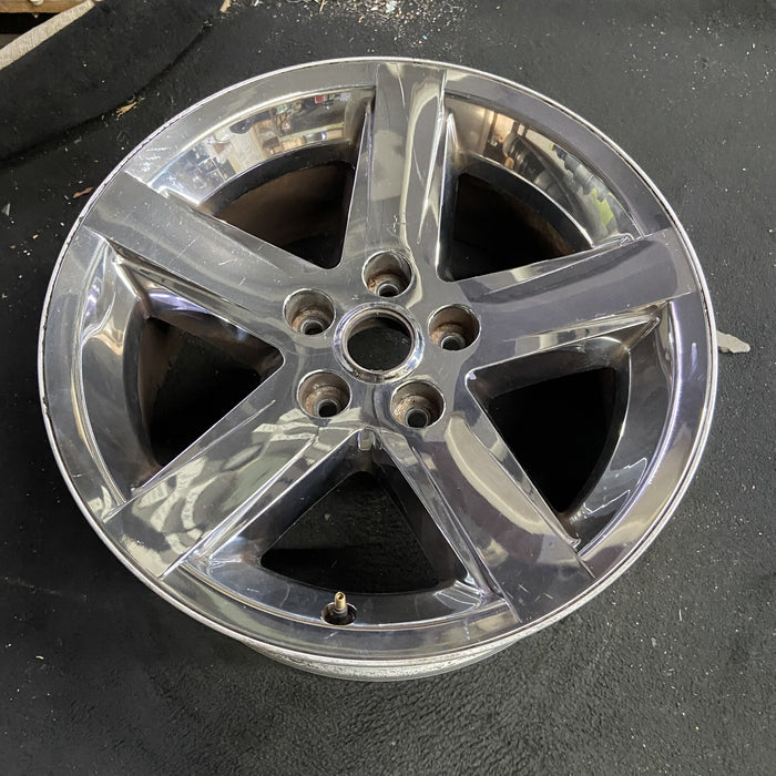 20" DODGE 1500 PICKUP 09-10 20x9 , 5 spoke Original OEM Wheel Rim - Side Profile