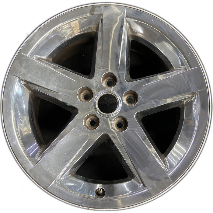 20" DODGE 1500 PICKUP 09-10 20x9 , 5 spoke Original OEM Wheel Rim - Front View