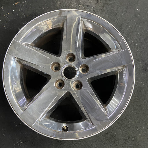 20" DODGE 1500 PICKUP 09-10 20x9 , 5 spoke Original OEM Wheel Rim - Angle View
