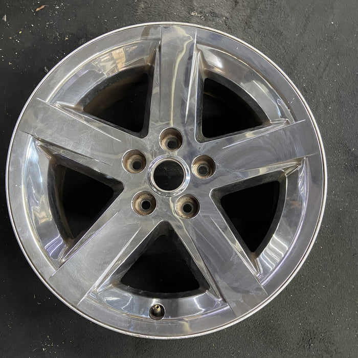 20" DODGE 1500 PICKUP 09-10 20x9 , 5 spoke Original OEM Wheel Rim - Angle View