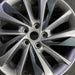 18" ENCORE GX 20 18x7.5 10 spoke silver with black inserts opt RQJ Original OEM - Angle View