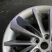 18" ENCORE GX 20 18x7.5 10 spoke silver with black inserts opt RQJ Original OEM - Side Profile
