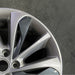 18" ENCORE GX 20 18x7.5 10 spoke silver with black inserts opt RQJ Original OEM - Close-Up Detail