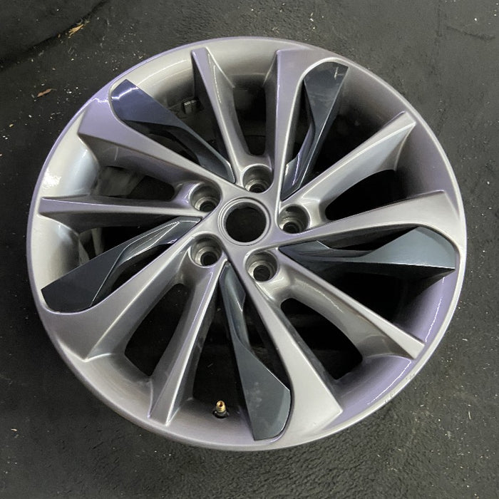 18" ENCORE GX 20 18x7.5 10 spoke silver with black inserts opt RQJ Original OEM - View 7