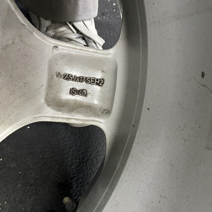 17" BMW X5 00 17x7.5 Original OEM Wheel Rim - Back View
