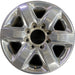 20" SILVERADO 2500 PICKUP 20-23 20x8.5, 6 spoke Original OEM Wheel Rim - Front View