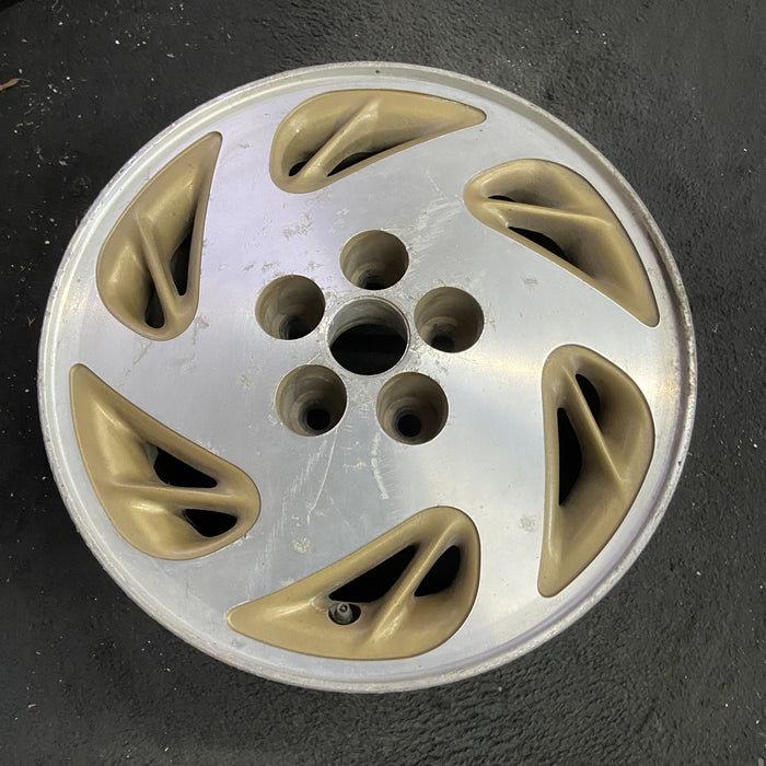 14" DAYTONA 90-92 14x6 Original OEM Wheel Rim - Side Profile
