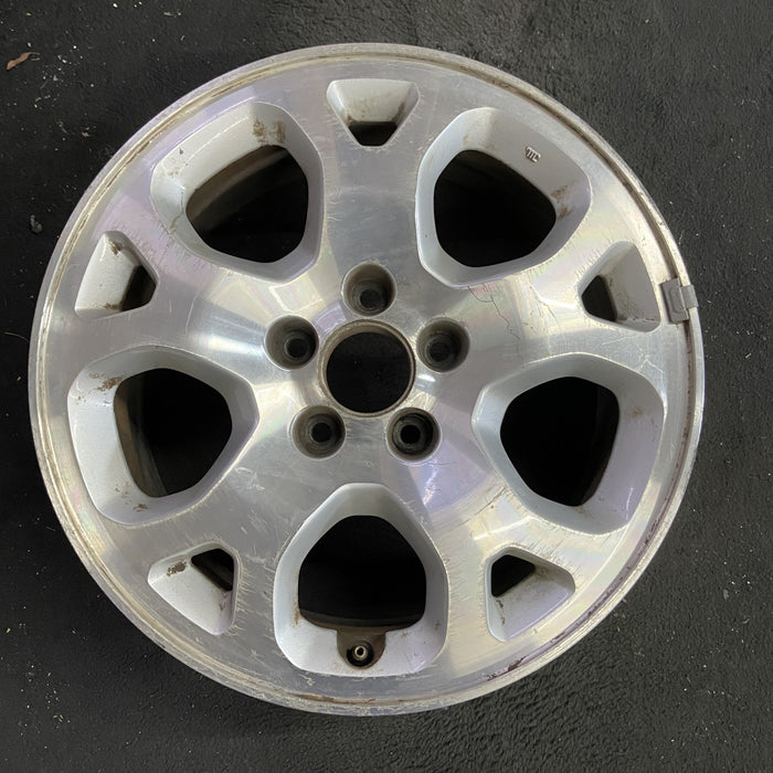 17" MDX 01-02 17x6.5 , curved spokes Original OEM Wheel Rim - Angle View