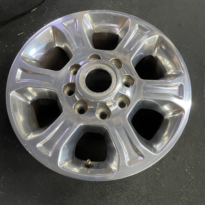 18" DODGE 2500 PICKUP 19-25 , 18x8, 6 spoke , solid spoke Original OEM Wheel Rim - Side Profile