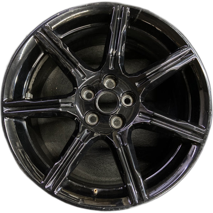 19" MUSTANG 18-21 19x8.5 , 7 spoke, Original OEM Wheel Rim - Front View