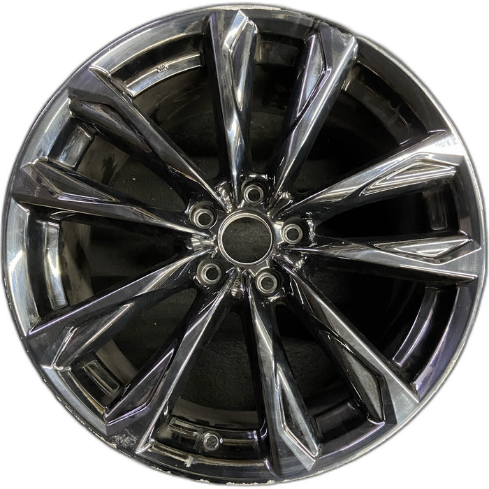19" LEXUS IS350 21-24 19x9.5 , 5 split spoke Original OEM Wheel Rim - Front View