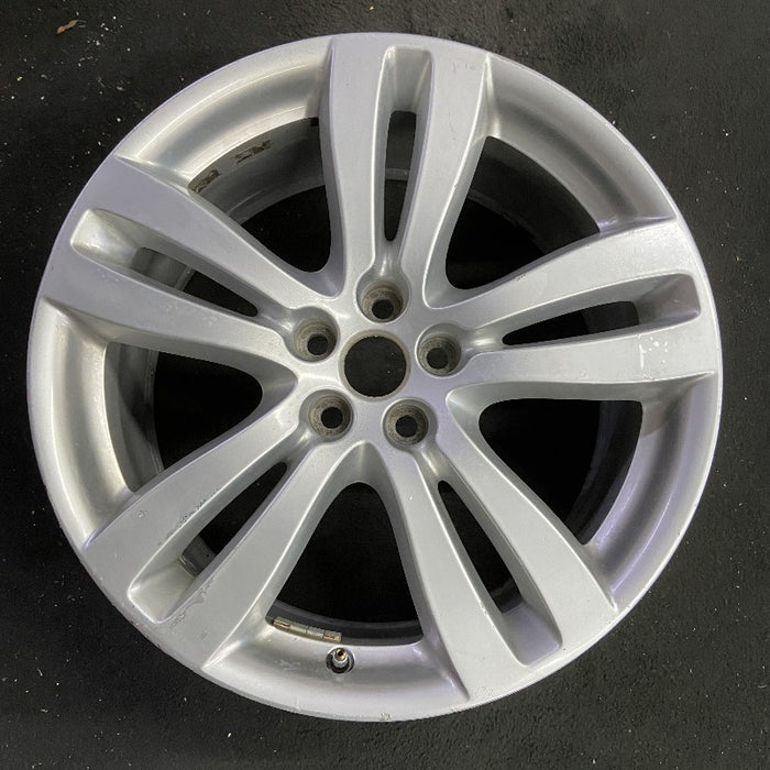 19" XJ 10-15 19x9 alloy 5 double spoke silver Original OEM Wheel Rim