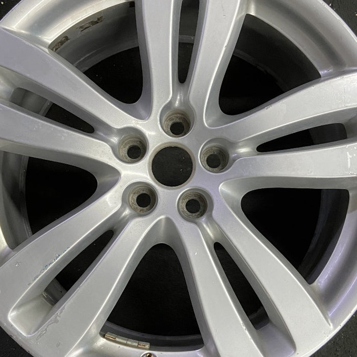 19" XJ 10-15 19x9 alloy 5 double spoke silver Original OEM Wheel Rim