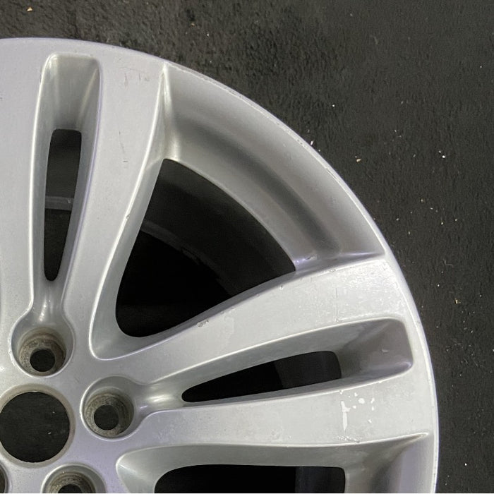 19" XJ 10-15 19x9 alloy 5 double spoke silver Original OEM Wheel Rim